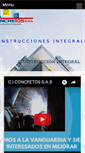 Mobile Screenshot of concretos-sas.com